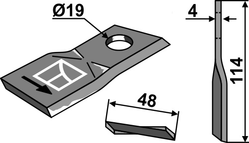 Kverneland KnifeKM1380-0061