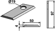 Pöttinger kniv 434994