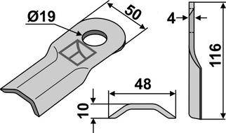 Kronkniv 139800