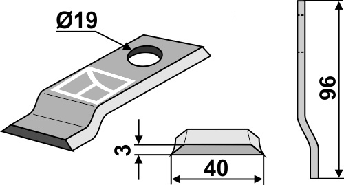 Kverneland KnifeKT4187000001