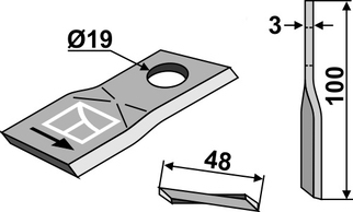 Claas Kniv 952729