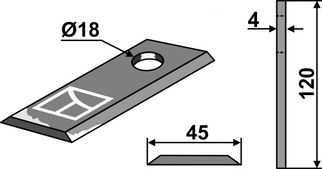 Kuhn kniv 56451210