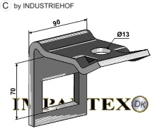 Holder for tann 60X10