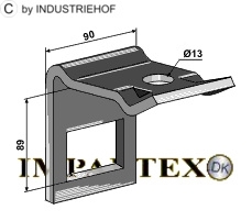 Holder for tann 60X10