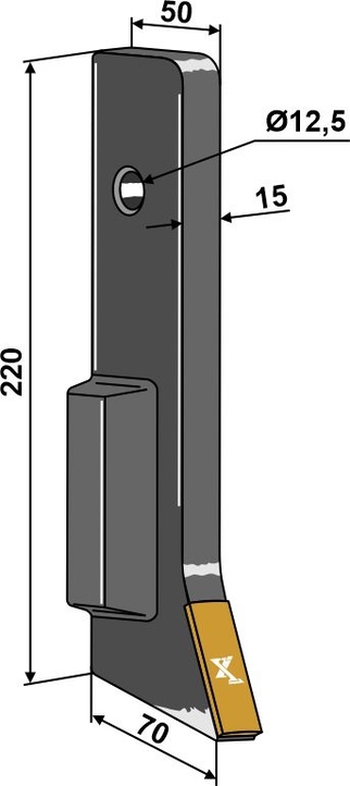 Rilleåpner 15° - Extreme Carbide