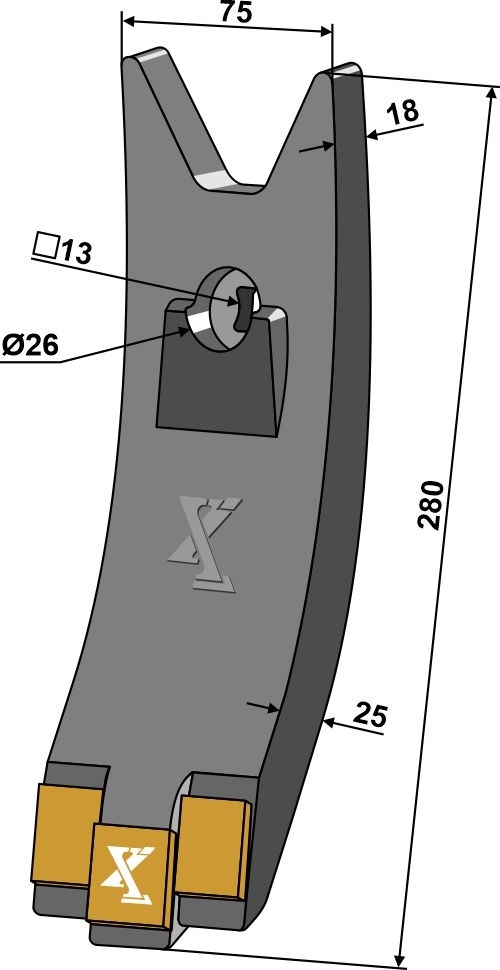 Kappespiss 75mm - Extreme Carbide