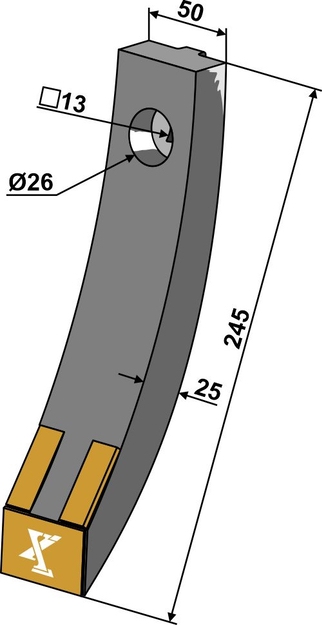 Kappespiss 50mm - Extreme Carbide