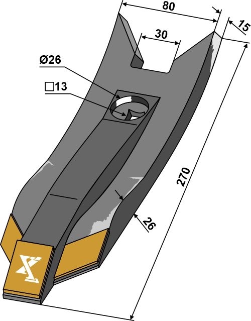 Kappespiss 80mm - Extreme Carbide