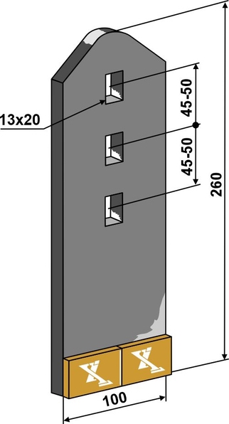 Slitedel 100mm - Extreme Carbide