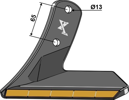 Vingeblad - Extreme Carbide - venstre