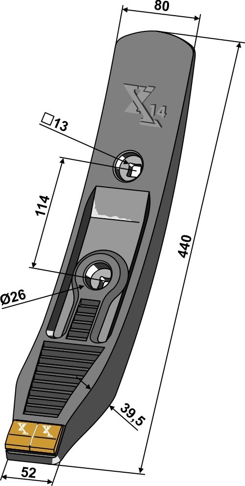 Kappespiss 52/80mm - Extreme Carbide