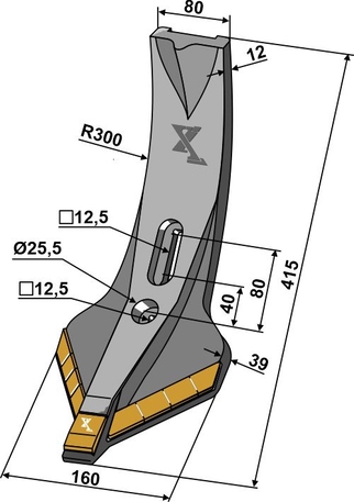 Kappespiss 160/80mm - Extreme Carbide