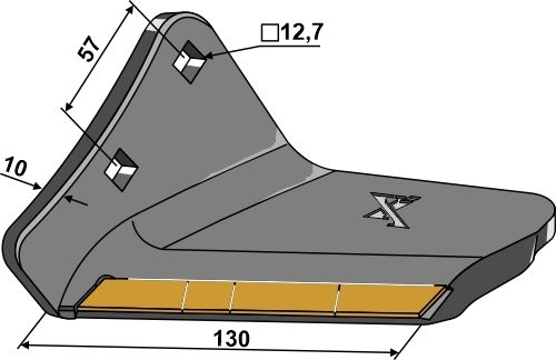 Blad - hardmetall - venstre - Extreme Carbide