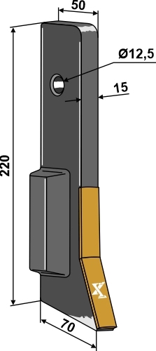 Rilleåpner 15° - Extreme Carbide