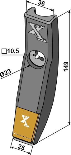 Kappespiss 25mm - Extreme Carbide