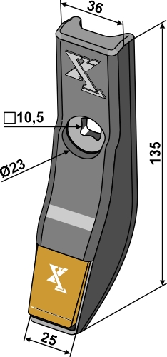 Kappespiss 25mm - Extreme Carbide