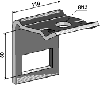 Väderstad tannholder 80x10