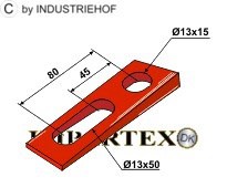 Kile 5° for holder 200 - Series