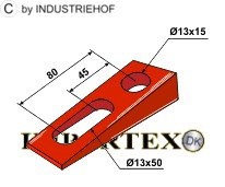 Kile 10° for holder 200 - Series