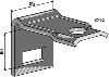 Väderstad tannholder 45x10