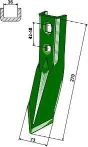 Agrodan stubbespiss 75 x 6 x 270 mm