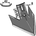 Kverneland / Fraugde turbokutter 180x6 mm