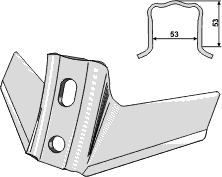 Doublet Record Vibroflex bladkutter 310 mm