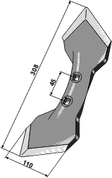 Doublet Record Vibroflex stubbespiss 110 x 8