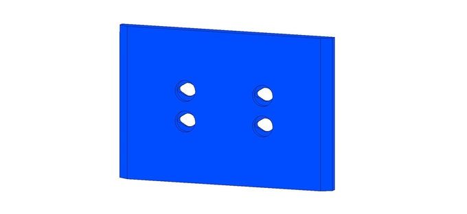 Øverum XL landsideplate for lang landside h/v