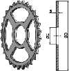 Stjernering 470 x 14 mm