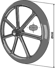 Dalbo pakningsring 900 mm x 38° - Hull Ø60 mm