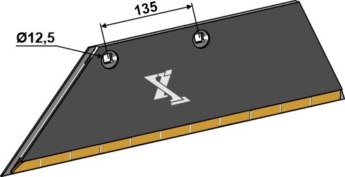 Plogblad 15x150 SB45D L - venstre - Extreme Carbide