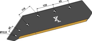 Plogblad 18 - venstre - Extreme Carbide