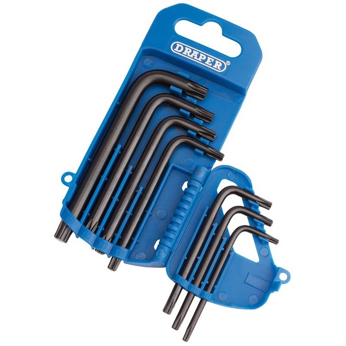 Torx nøkkelsett 7 stk. T10-T40