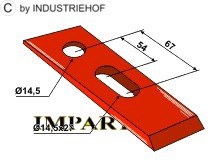 Kile 3° for holder 410 - Series