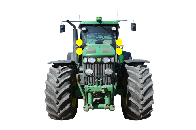 John Deere - Premium lyspakke - 7020-serien