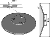 Amazone plate Ø320 mm