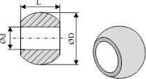 Løftearmball Cat. 3-2 utv. 64 mm Ø28,4