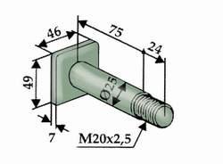 Kuhn bolt for 63-NOB-04/5/6