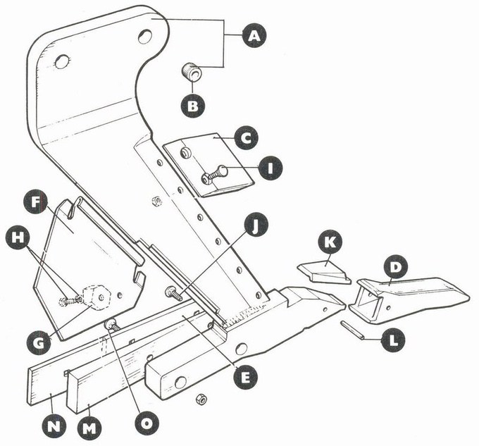 Vendbar knock-on spiss 331548 (D)